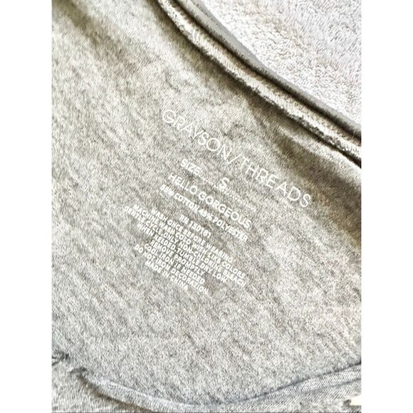 Grayson threads charcoal gray and white Halloween bat T-shirt size S - Picture 3 of 6